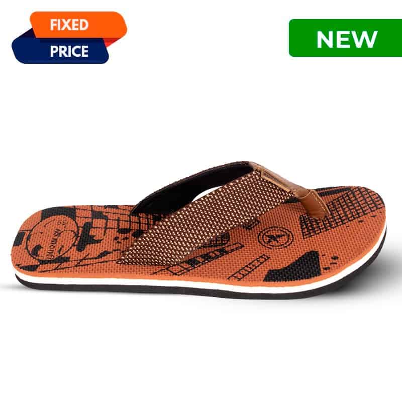 Orange Flip-Flop Sandal at the Best Price in BD | SSB Leather