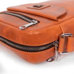 Oil Pull Up Leather Messenger Bag SB-MB58 | Premium