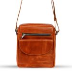 Oil Pull Up Leather Messenger Bag SB-MB52 | Premium