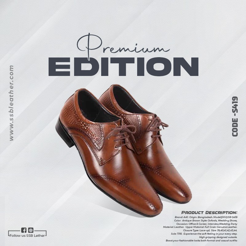 Formal Shoes SB-S419 | Premium