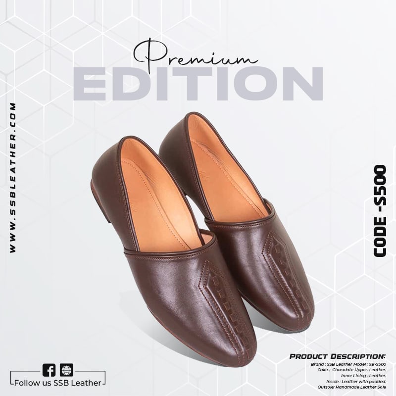 Handmade Nagra Shoes For Men SB-S500 | Premium