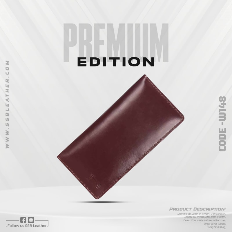 Leather Long Wallet SB-W148 | Premium
