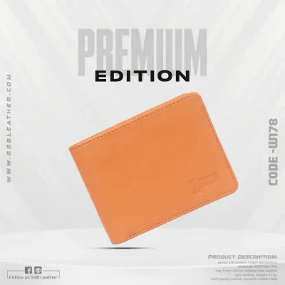 Classic Leather Wallet SB-W178 | Premium