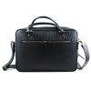Croco Print Black Briefcase Official Leather Bag SB-W15