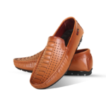 Elegance Medicated Leather Loafers SB-S513