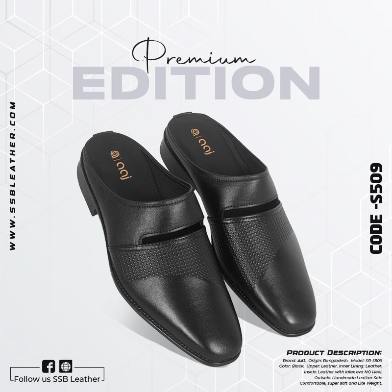 Leather Half Shoes for men SB-S509 | Premium