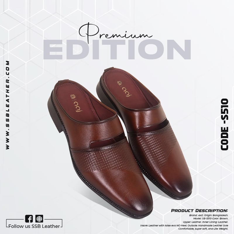 Leather Half Shoes for men SB-S510 | Premium
