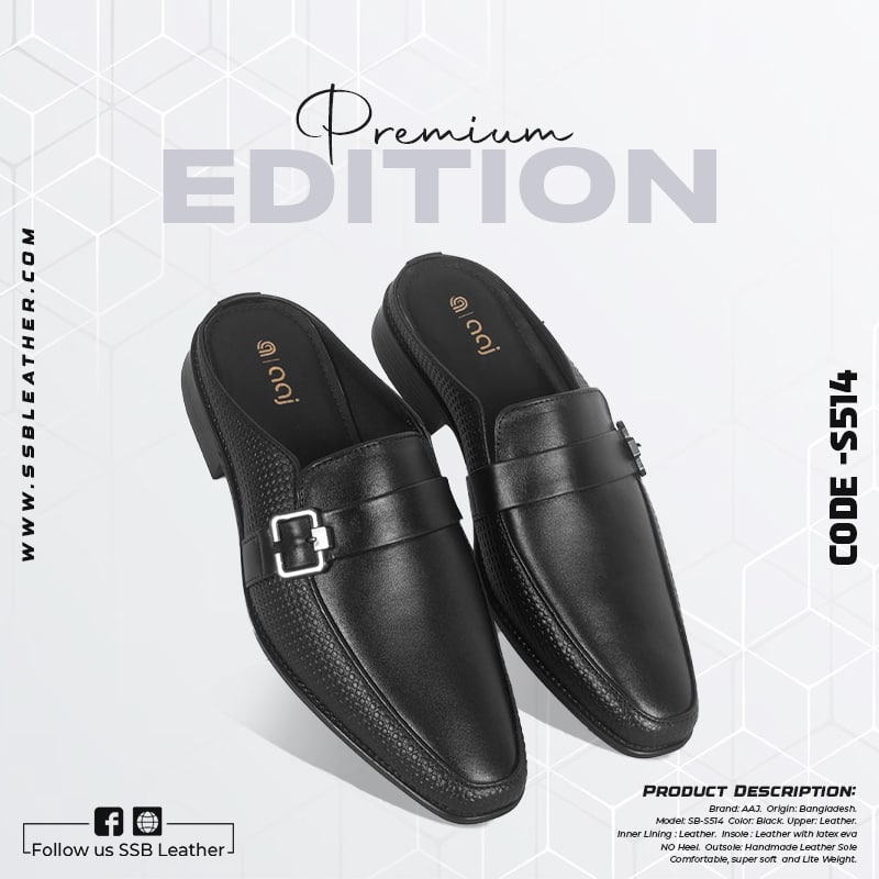 Leather Half Shoes for men SB-S514 | Premium