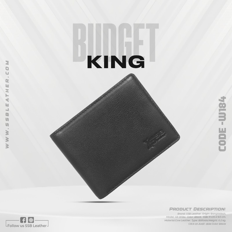 Leather Wallet SB-W184 | Budget King