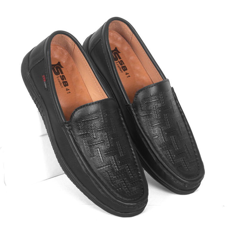 Retro high-end men's formal leather shoes breathable deodorant loafers main image 1