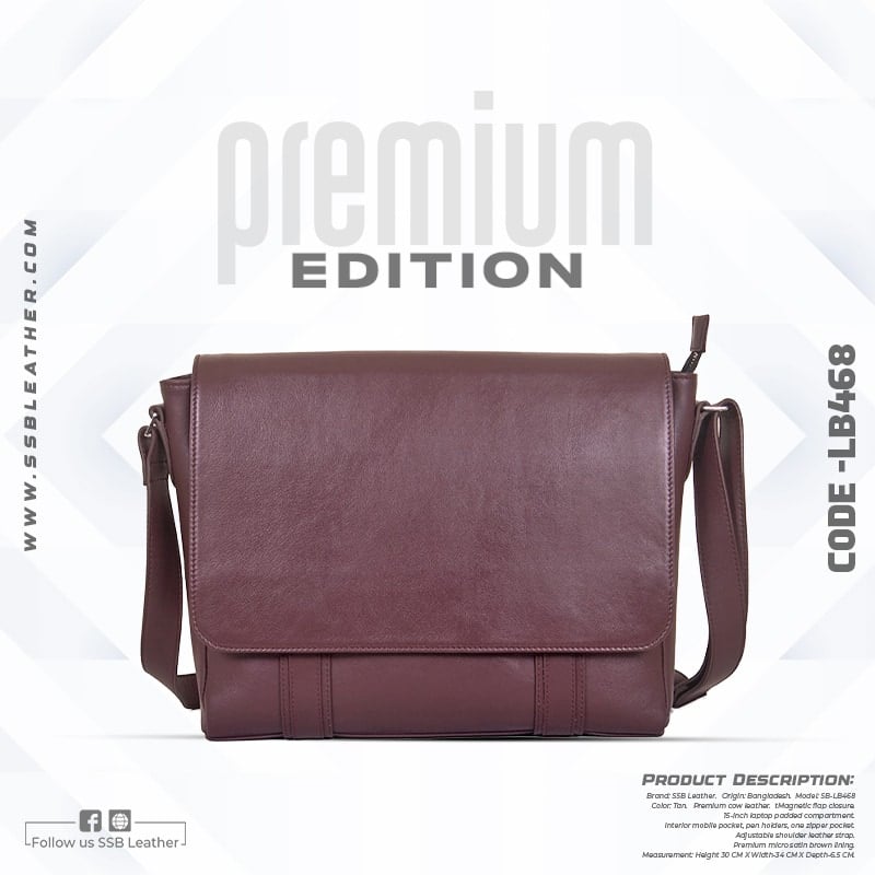 Leather Executive Bag SB-LB468 | Premium