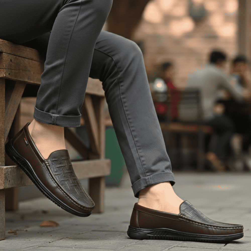Elegance Medicated Casual Loafer Shoes For Men SB-S527 | Premium