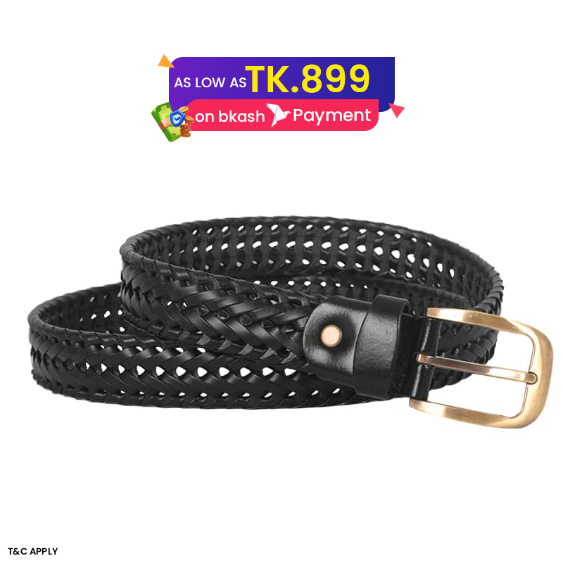 Modern Plaited Leather Belt SB-FB138