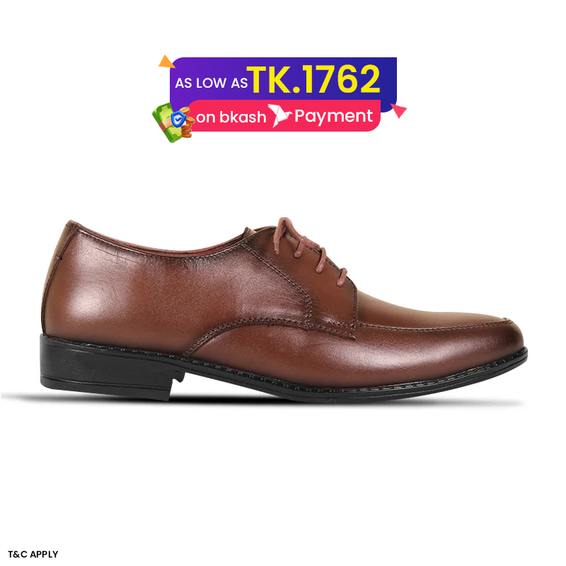 Chocolate Leather Formal Shoes For Men SB-S1164