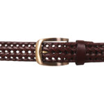 Modern Plaited Leather Belt For Men SB-FB140 | Budget King