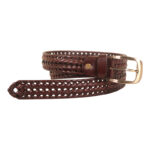 Modern Plaited Leather Belt For Men SB-FB140 | Budget King