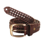 Modern Plaited Leather Belt For Men SB-FB140 | Budget King