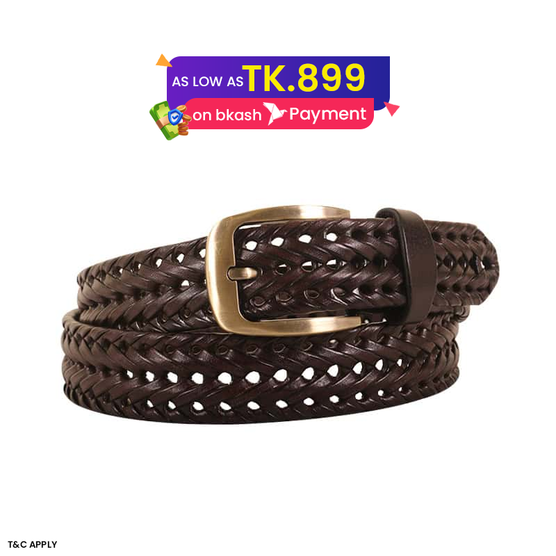 Modern Plaited Leather Belt For Men SB-FB140