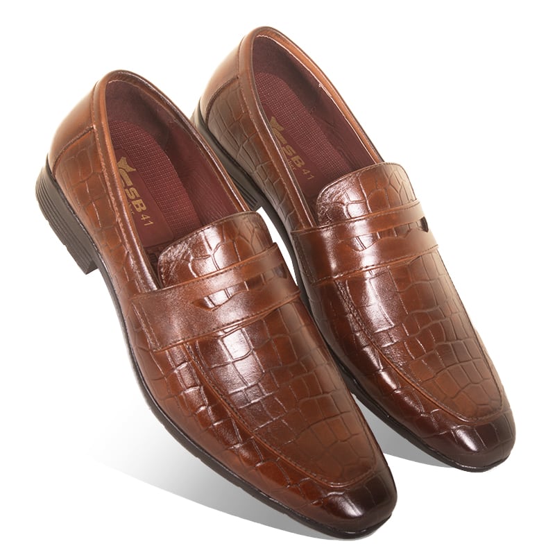Penny Loafer Leather Shoe for Men SB-S566 | Premium