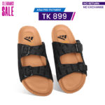 Textured Pattern Slide Sandal For Men MF20