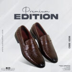 Leather Penny Formal Shoes For Men SB-S556