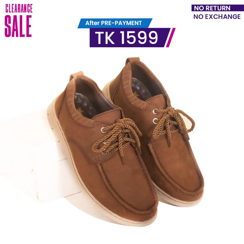 Casual Nubuck Lace-Up Shoe For Men SB-S557