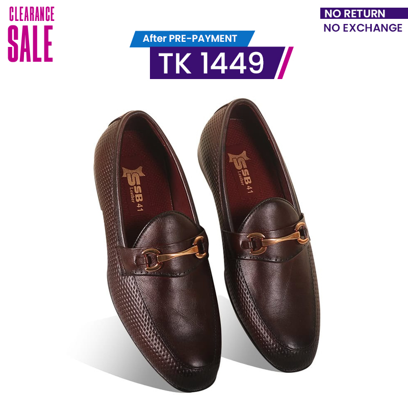 Elegance Leather Tassel Shoes For Men SB-S727