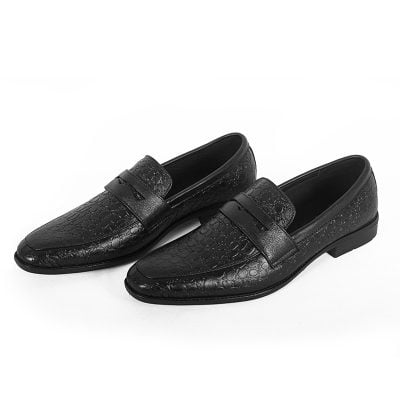 Leather Penny Formal Shoes For Men SB-S555