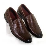 Leather Penny Formal Shoes For Men SB-S556