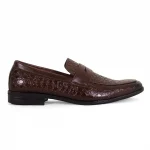 Leather Penny Formal Shoes For Men SB-S556
