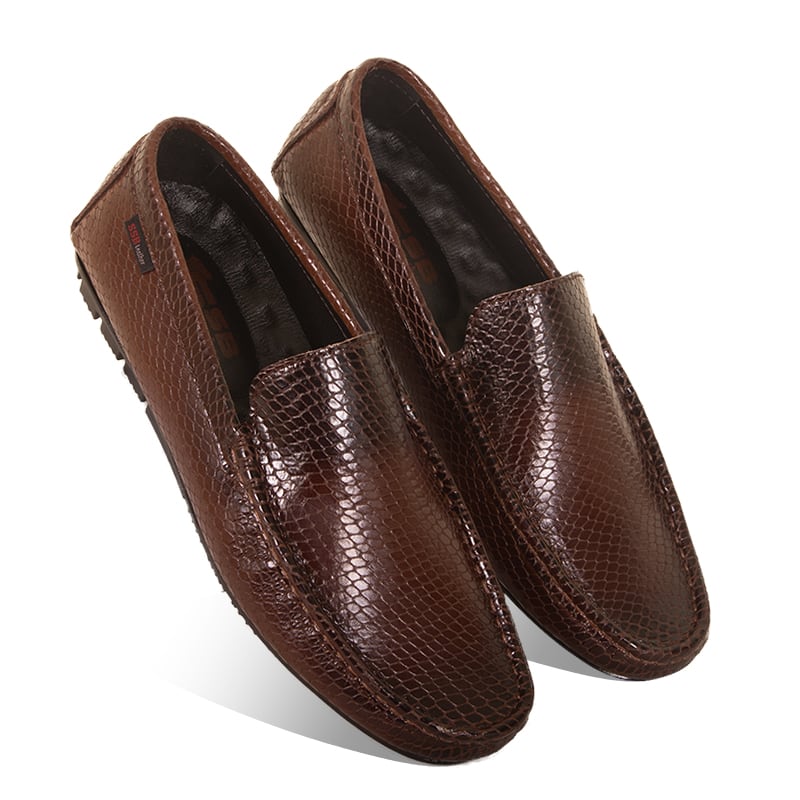 Elegance Medicated Leather Loafers SB-S577 | Premium