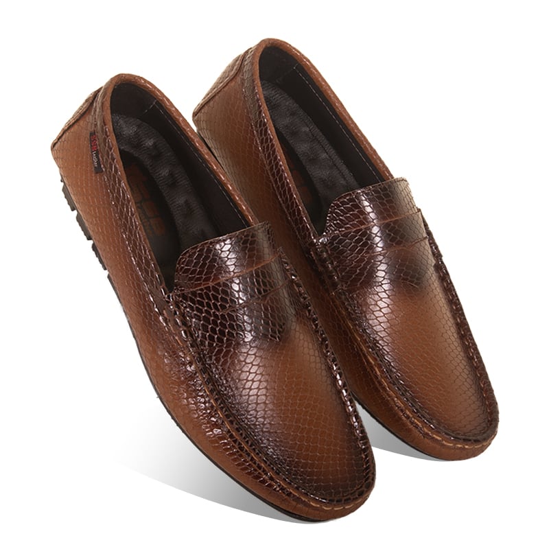 Elegance Medicated Leather Loafers SB-S576 | Premium