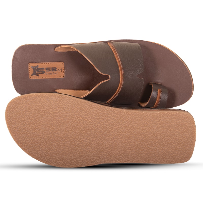Men’s Leather Sandal SB-S581 | Budget King