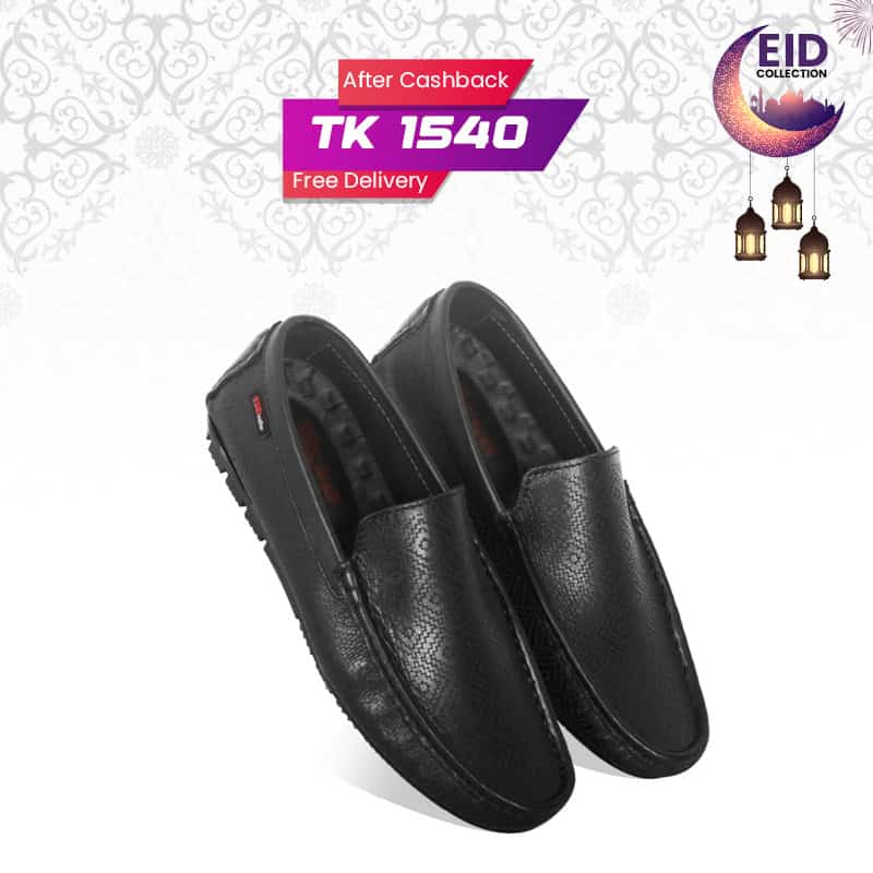 Elegance Medicated Leather Loafers SB-S538