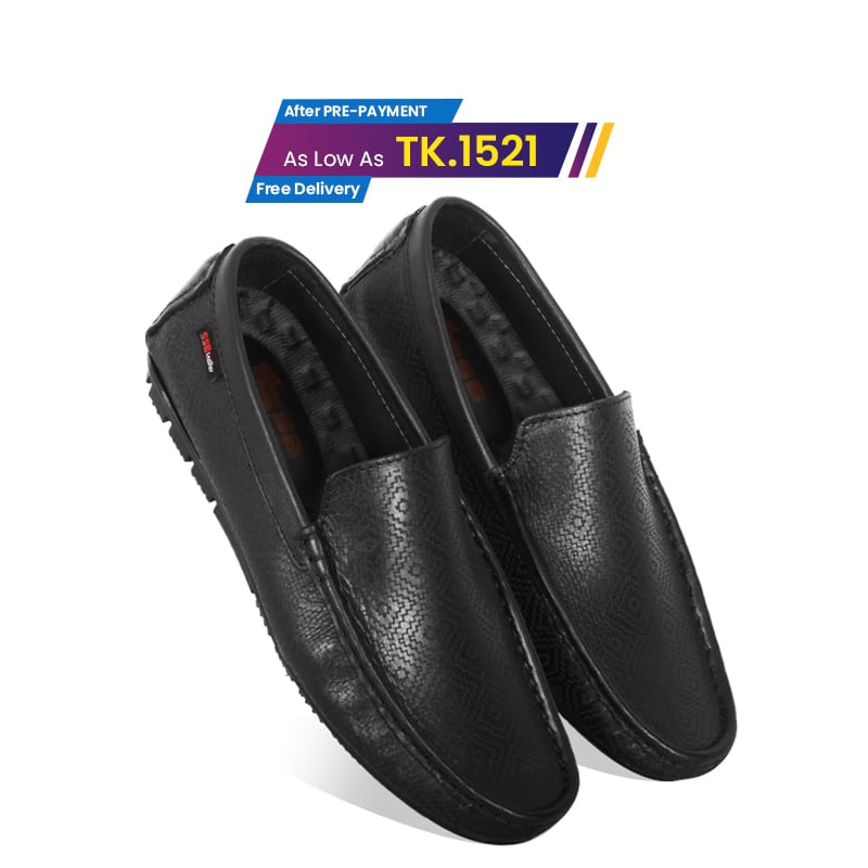 Elegance Medicated Leather Loafers SB-S538