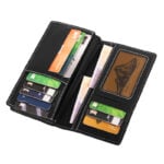 Genuine Leather Semi Long Wallet SB-W241