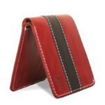 Oil Pull Up Leather Striped Wallet SB-W188 | Premium