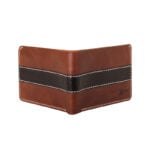Oil Pull Up Leather Striped Wallet SB-W190 | Premium