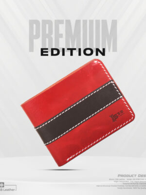 Oil Pull Up Leather Striped Wallet SB-W188 | Premium