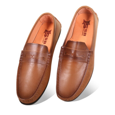 SSB Leather Loafer For Men SB-S636 | Budget King