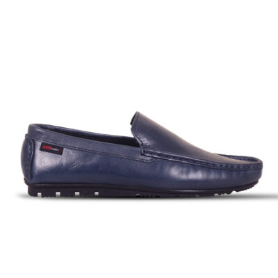 Antique Blue Medicated Leather Loafer SB-S638 | Premium