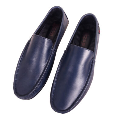 Antique Blue Medicated Leather Loafer SB-S638| Premium