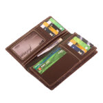 Genuine Leather Semi Long Wallet SB-W199 | Budget king