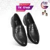 Classic Black Leather Penny Formal Shoe For Men SB-S915