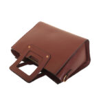 Square Leather Handbag SB-HB545 | Premium