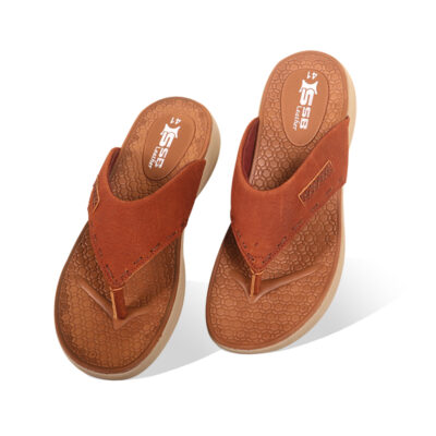Men’s Leather Slide Sandal SB-S660 | Budget King