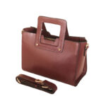 Square Leather Handbag SB-HB545 | Premium