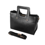 Square Woven Leather Handbag SB-HB546 | Premium