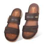 Leather Slide Sandal SB-S672 | Budget King