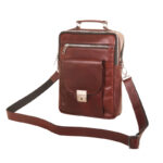 Oil Pull Up Leather Messenger Bag SB-MB70 | Premium